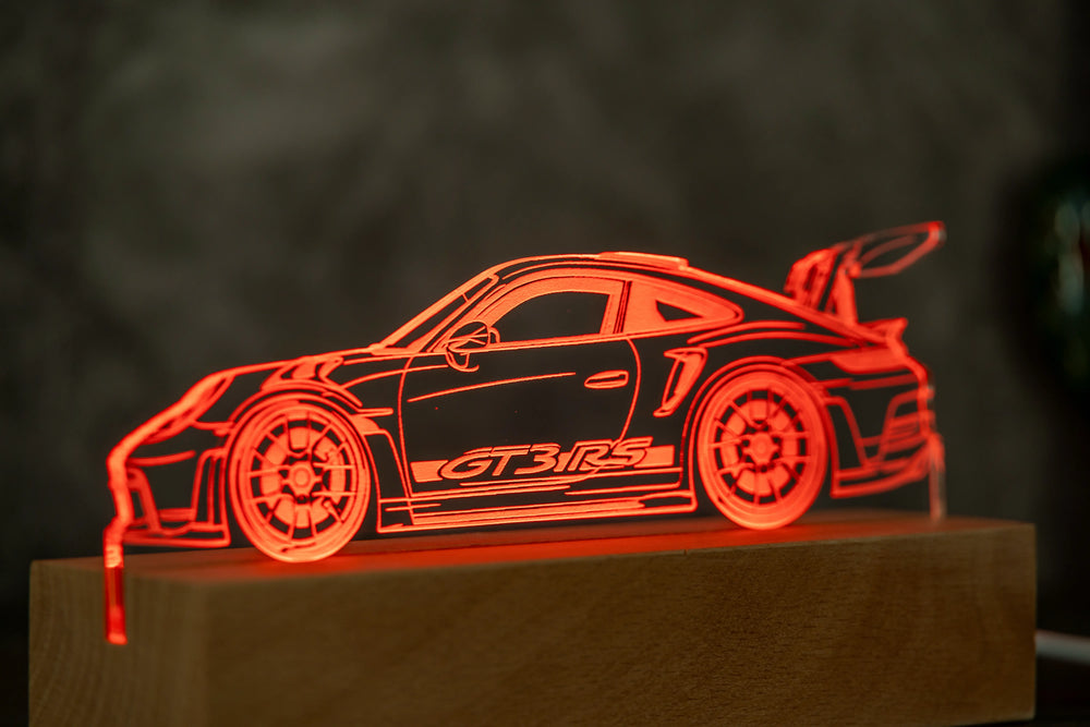 Personalisierte Auto Lampe aus Foto, LED Acryl Auto Lampe, Geschenk für Männer, Geschenk für Autoliebhaber, individuelles Auto Geschenk