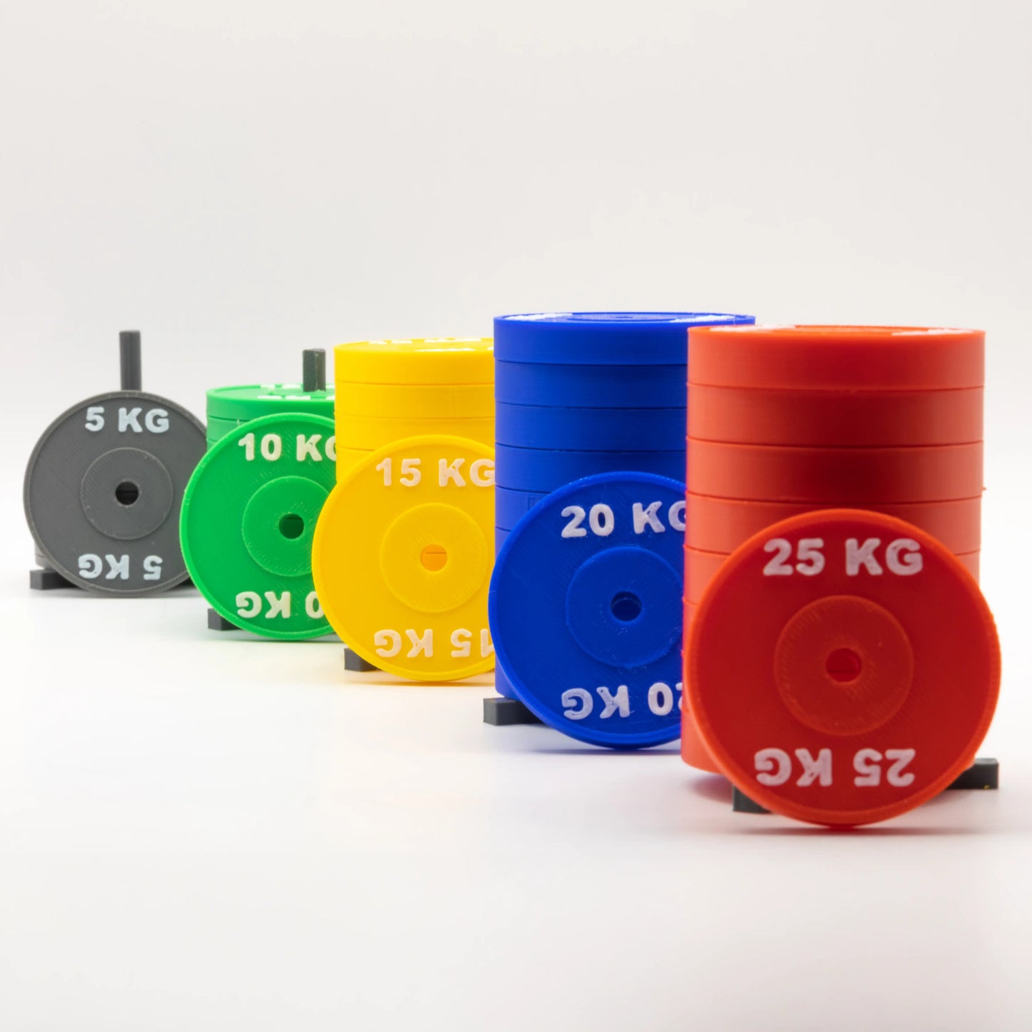 Mini Hantel Rekordtafel – PR Board für Powerlifter | Geschenk für Sportler & Gym - AM3D Shop