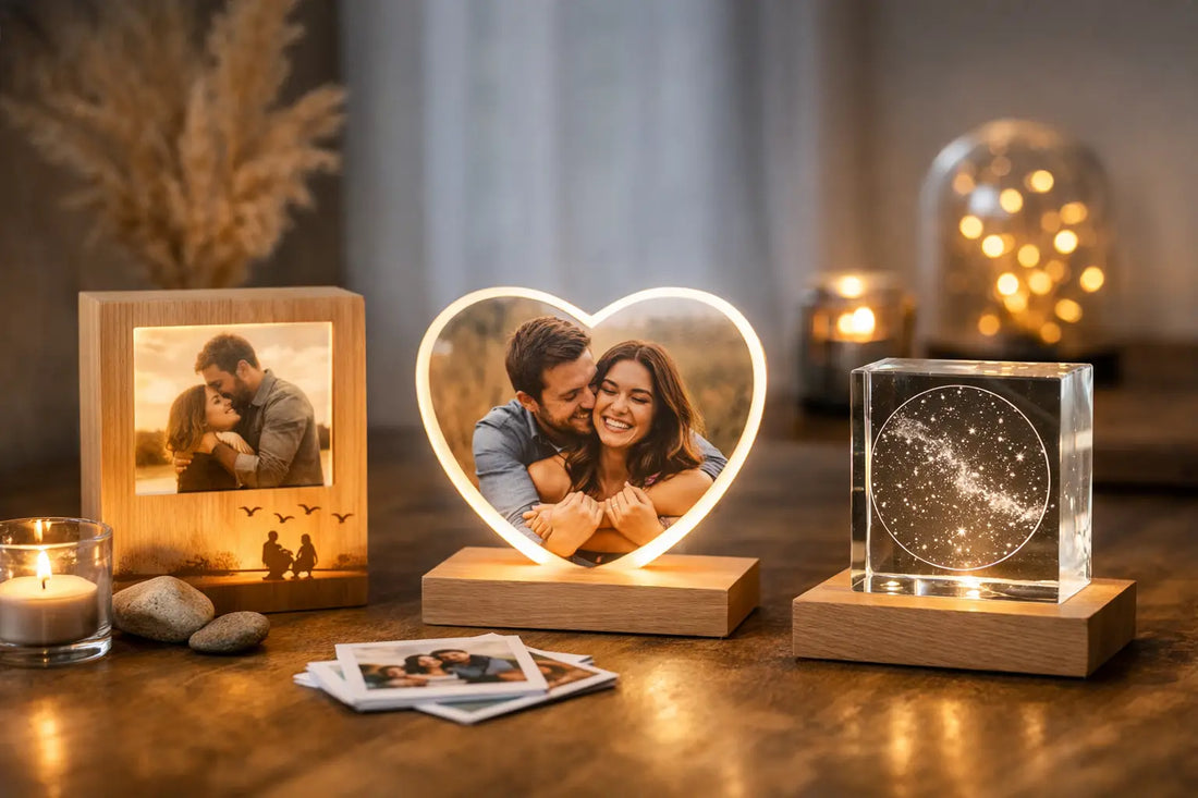 Personalisierte Geschenke, die Erinnerungen leuchten lassen
