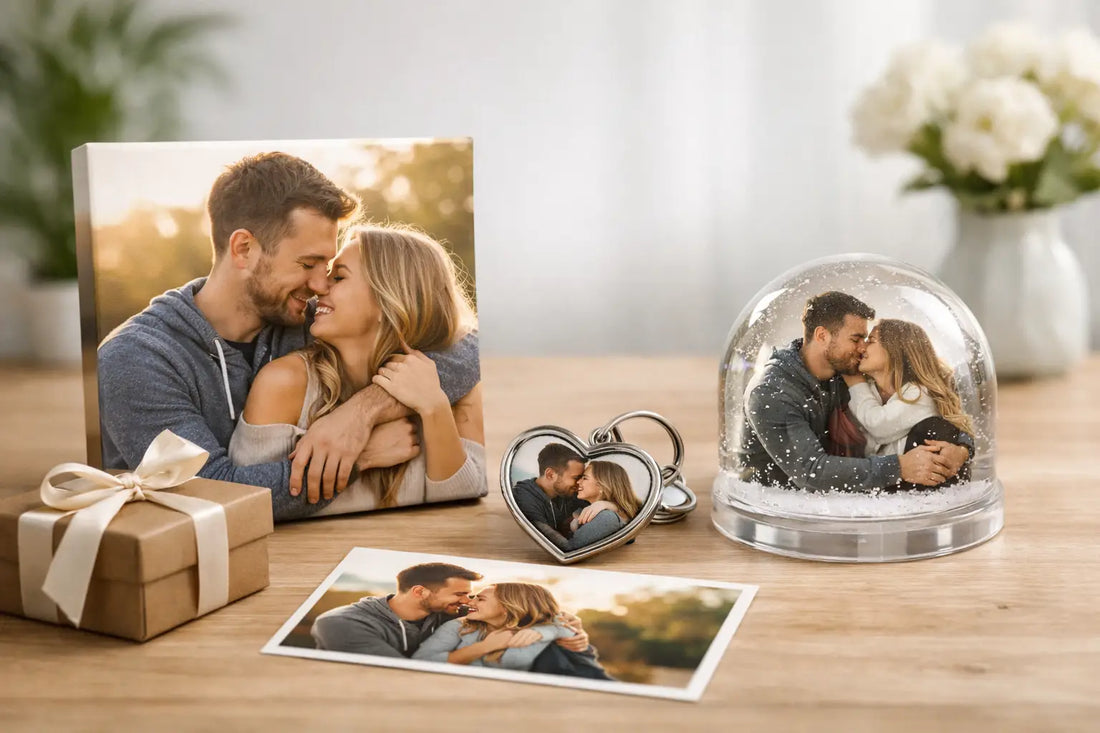 Beispiel Geschenkidee mit Partnerfoto