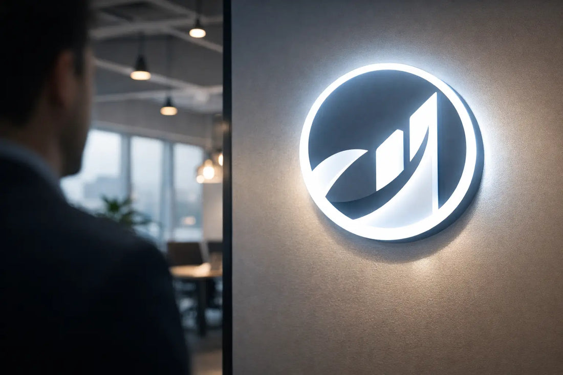 Logo Lichtobjekt für Unternehmen richtig nutzen