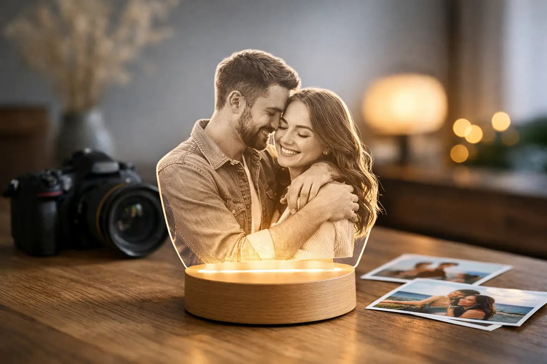 Personalisierte LED Lampe Foto richtig wählen