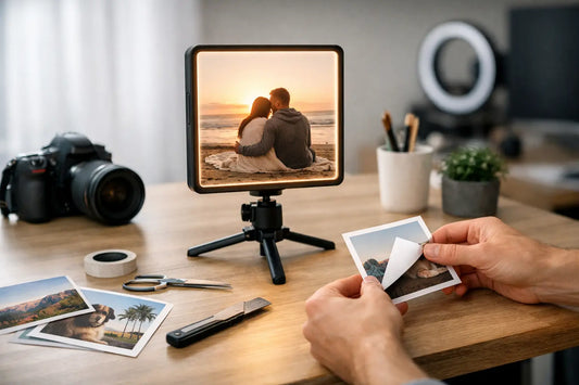 LED Fotolampe selber gestalten leicht gemacht