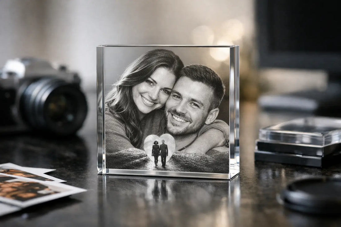 Wie funktioniert Fotogravur auf Acrylglas?