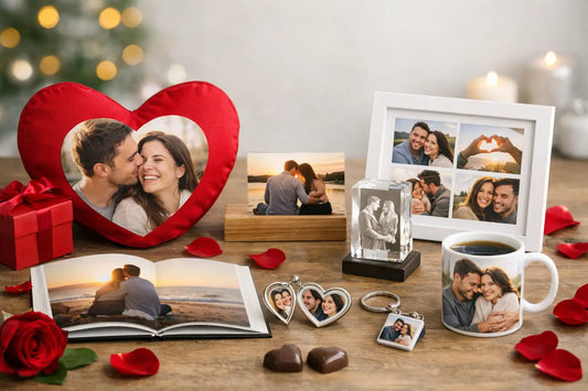 Valentinstag Geschenk mit Foto: 9 Ideen