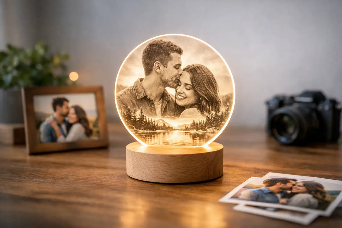 Personalisierte Lampe mit Foto kaufen