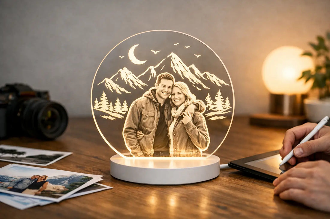 Wunschmotiv als Lampe umsetzen: So wird es einzigartig