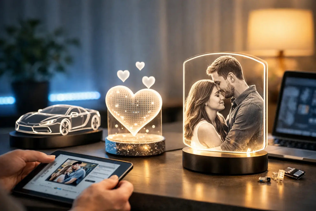 Wie personalisierte LED Lampen funktionieren