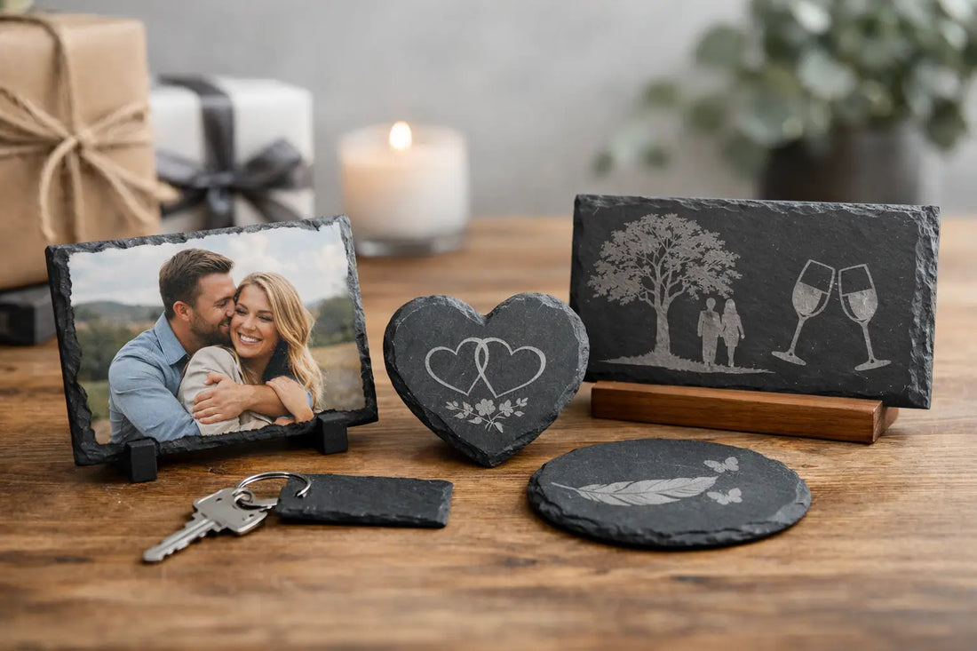 Schiefer Geschenk personalisiert richtig wählen