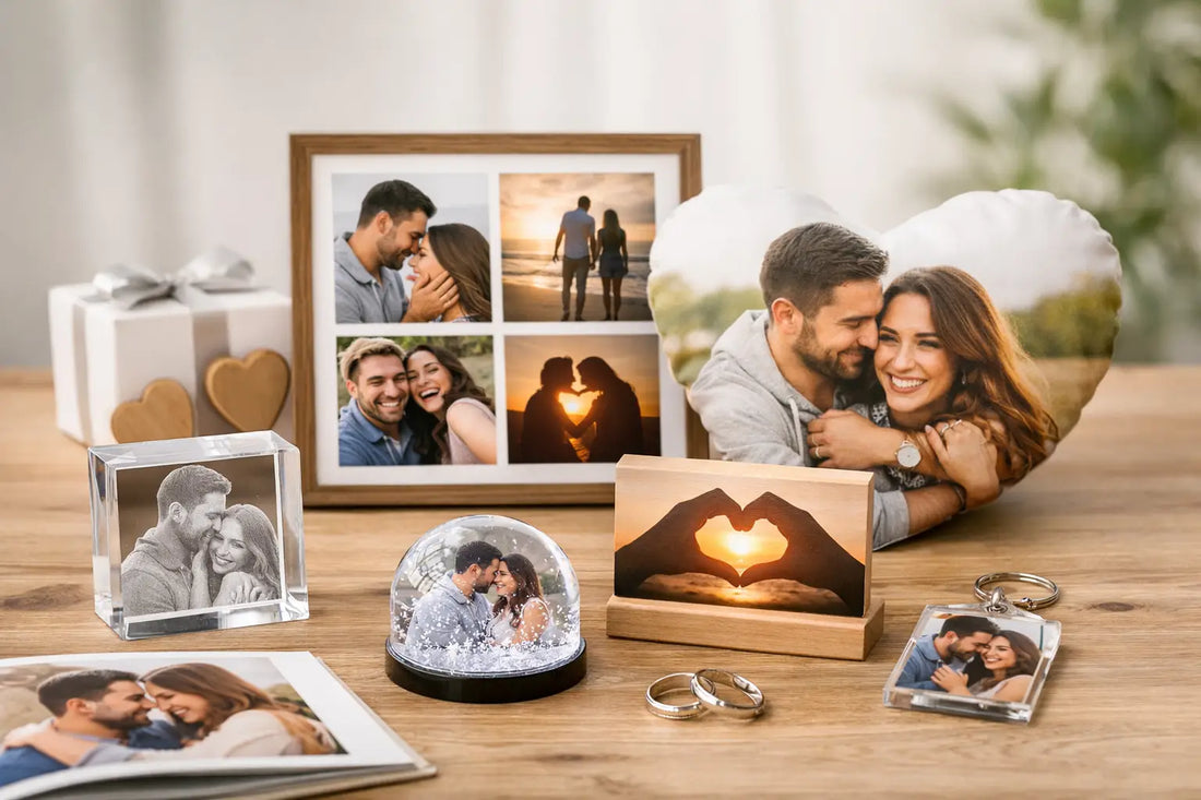Geschenk für Paare mit Foto: 9 starke Ideen