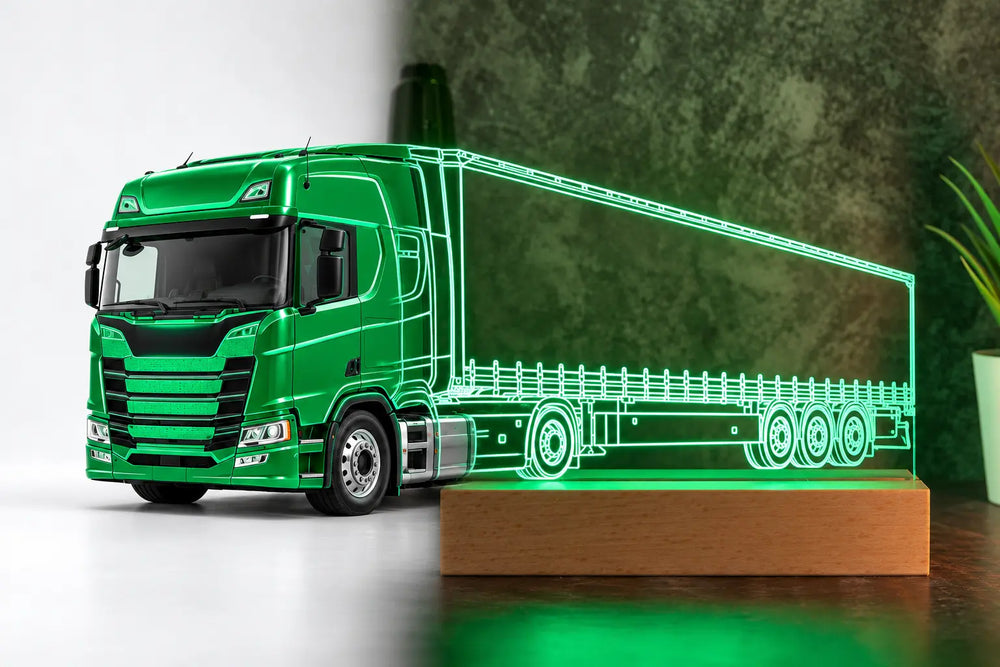 Personalisierte LKW LED Lampe nach deinem Foto