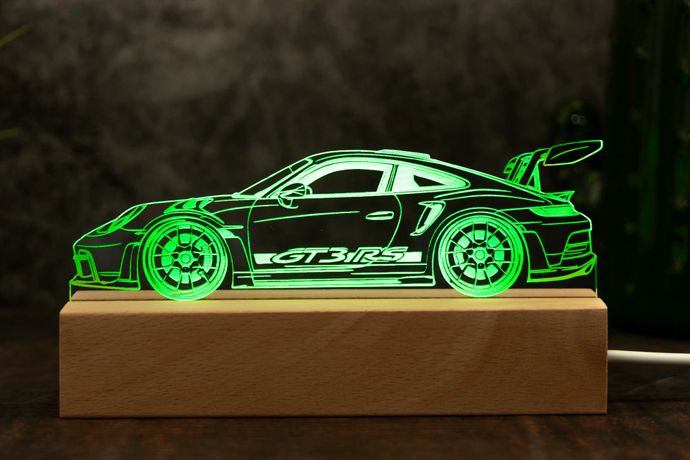 Personalisierte Auto Lampe aus Foto, LED Acryl Auto Lampe, Geschenk für Männer, Geschenk für Autoliebhaber, individuelles Auto Geschenk