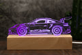 Personalisierte Auto Lampe aus Foto, LED Acryl Auto Lampe, Geschenk für Männer, Geschenk für Autoliebhaber, individuelles Auto Geschenk