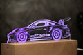 Personalisierte Auto Lampe aus Foto, LED Acryl Auto Lampe, Geschenk für Männer, Geschenk für Autoliebhaber, individuelles Auto Geschenk