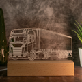 Personalisierte LKW LED Lampe nach deinem Foto