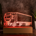 Personalisierte LKW LED Lampe nach deinem Foto