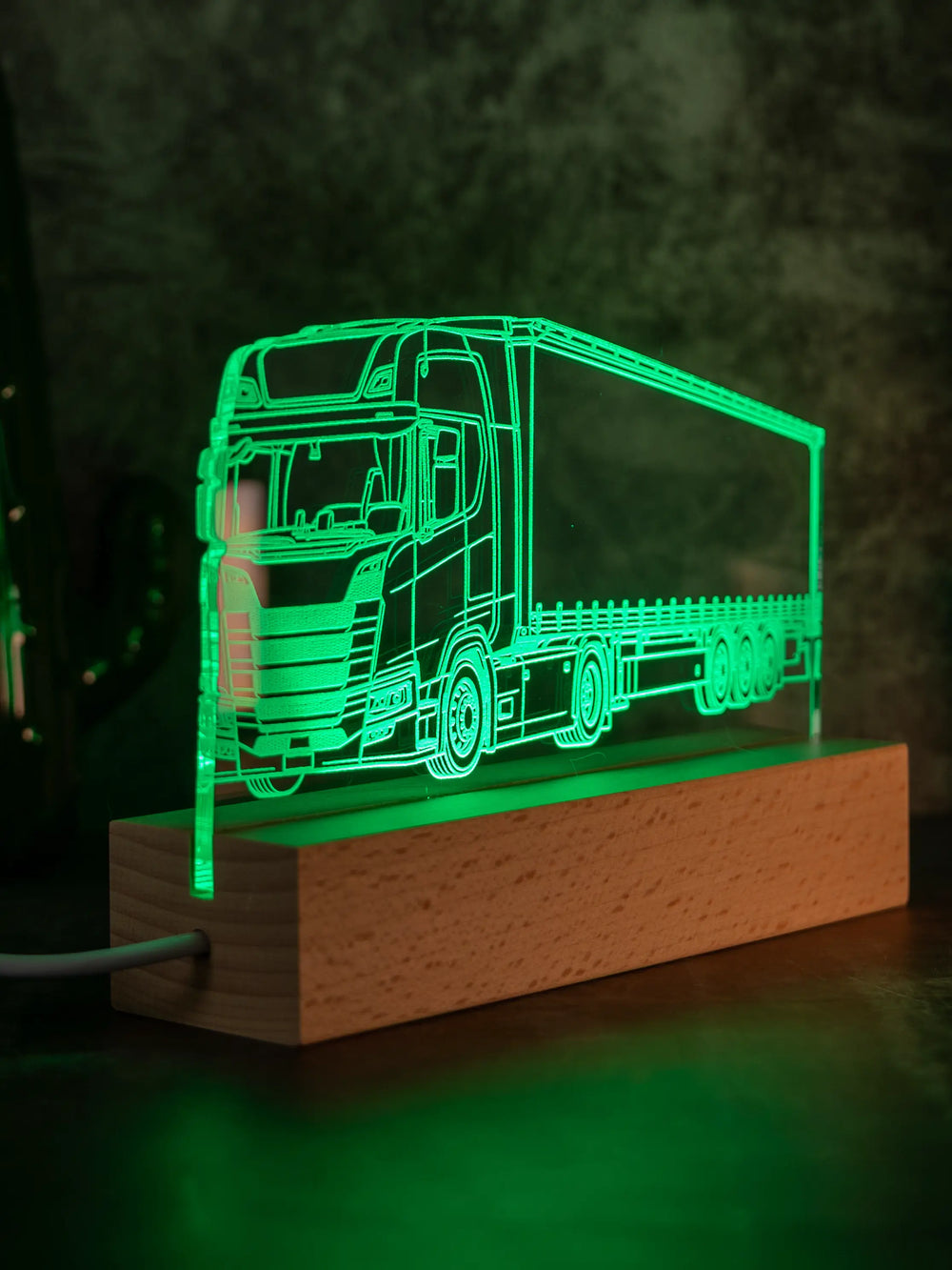Personalisierte LKW LED Lampe nach deinem Foto