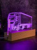 Personalisierte LKW LED Lampe nach deinem Foto