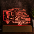 Personalisierte Wohnmobil LED Lampe nach Foto | AM3D