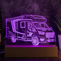 Personalisierte Wohnmobil LED Lampe nach Foto | AM3D