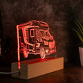 Personalisierte Wohnmobil LED Lampe nach Foto | AM3D