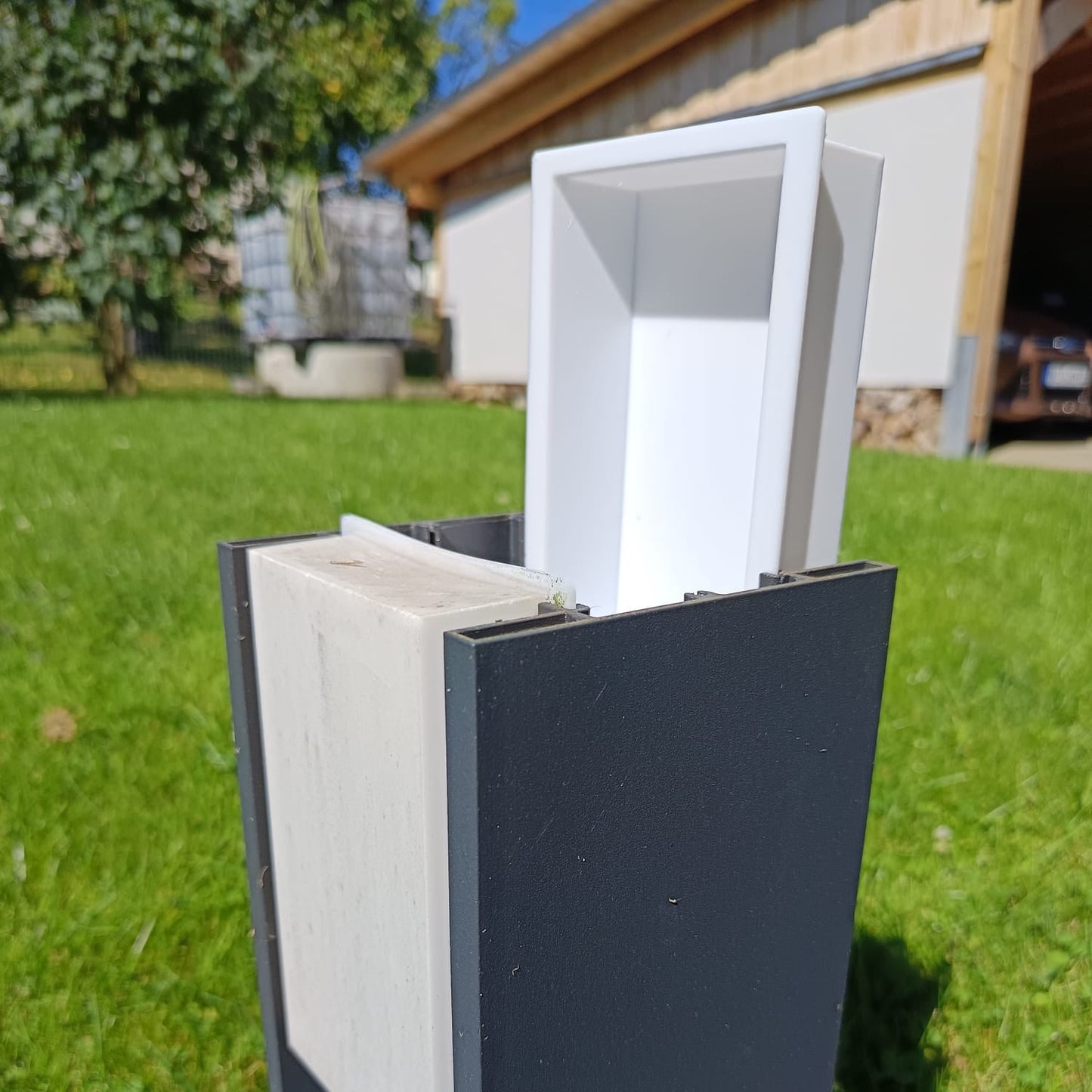 Ersatz - Abdeckung (Diffusor) aus PETG, opalweiß – kompatibel mit Philips Außenleuchten* - AM3D Shop