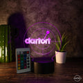 LED Darts Lampe mit Fernbedienung – RGB Acryl Licht für Dart Fans - AM3D Shop