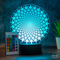 LED Tischlampe "Weed" - AM3D Shopmit Kunststoffsockel