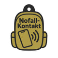 NFC Schlüsselanhänger Notfallkontakt für Kinder