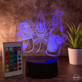 Tischlampe, Lampe Weed / 420 / Mary Jane/ Bier / Pillen/ Best Friends/ Geschenk Weed - AM3D Shopmit Kunststoffsockel