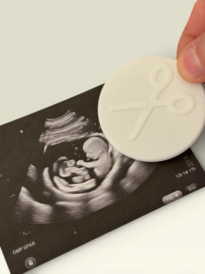 Ultraschall - Aufsteller „Werdende Mama“ – mit Wunschtext - AM3D Shop