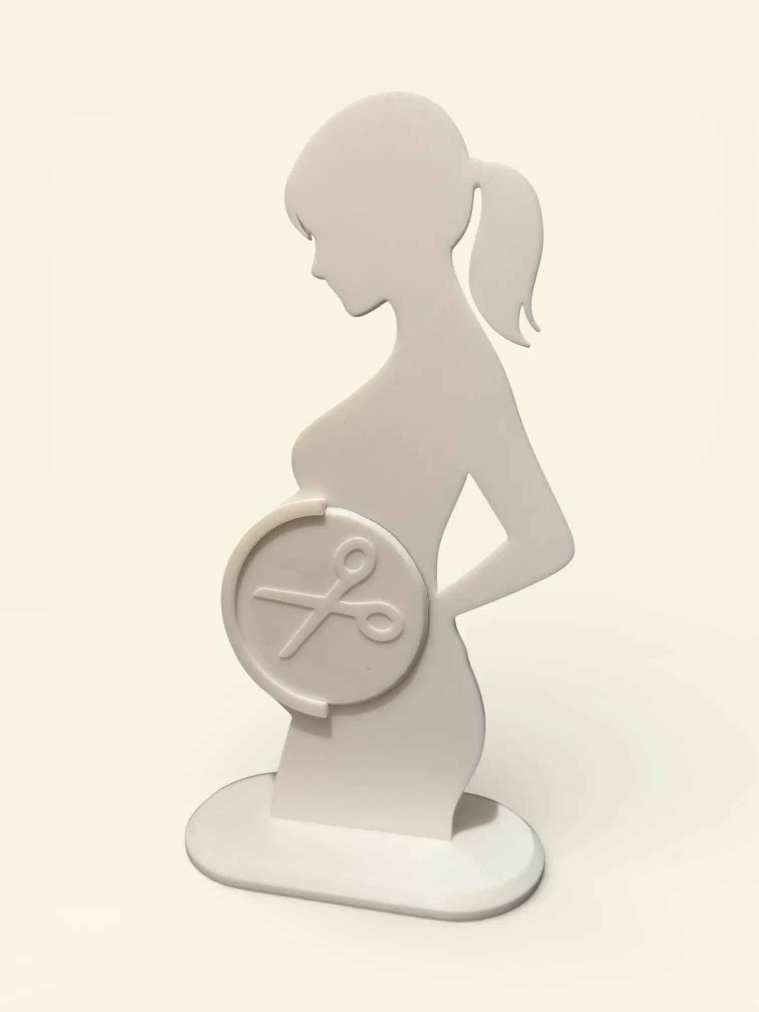 Ultraschall - Aufsteller „Werdende Mama“ – mit Wunschtext - AM3D Shop